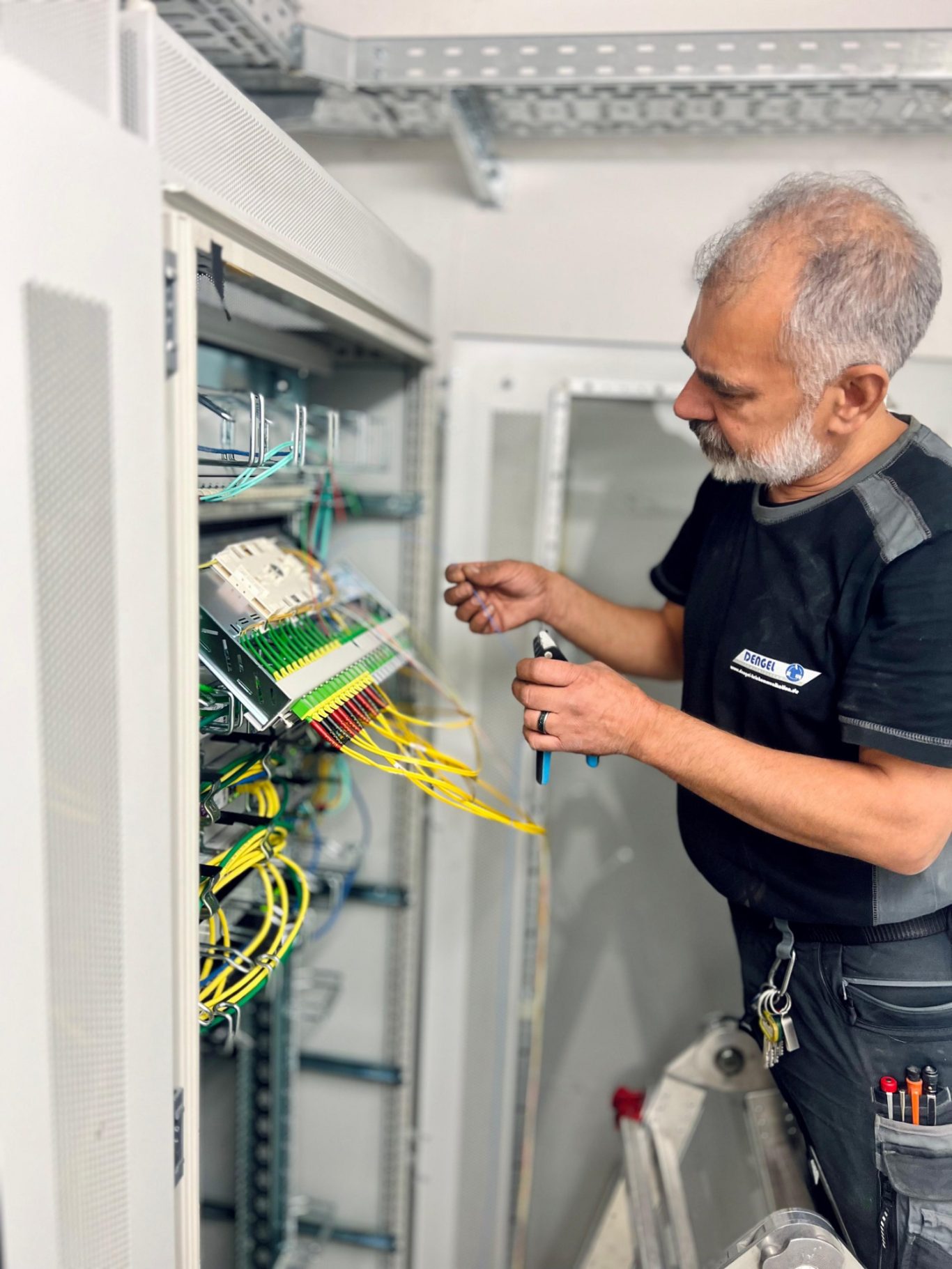 Glasfaser Einmessung Dengel in Action